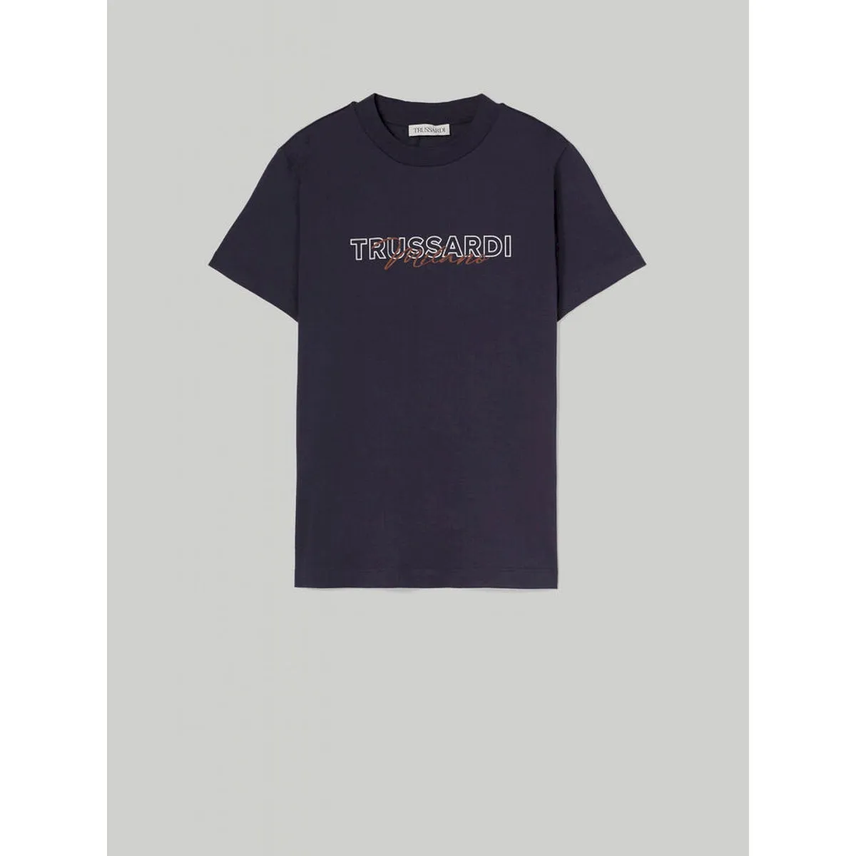 Trussardi t-shirt logo stampa