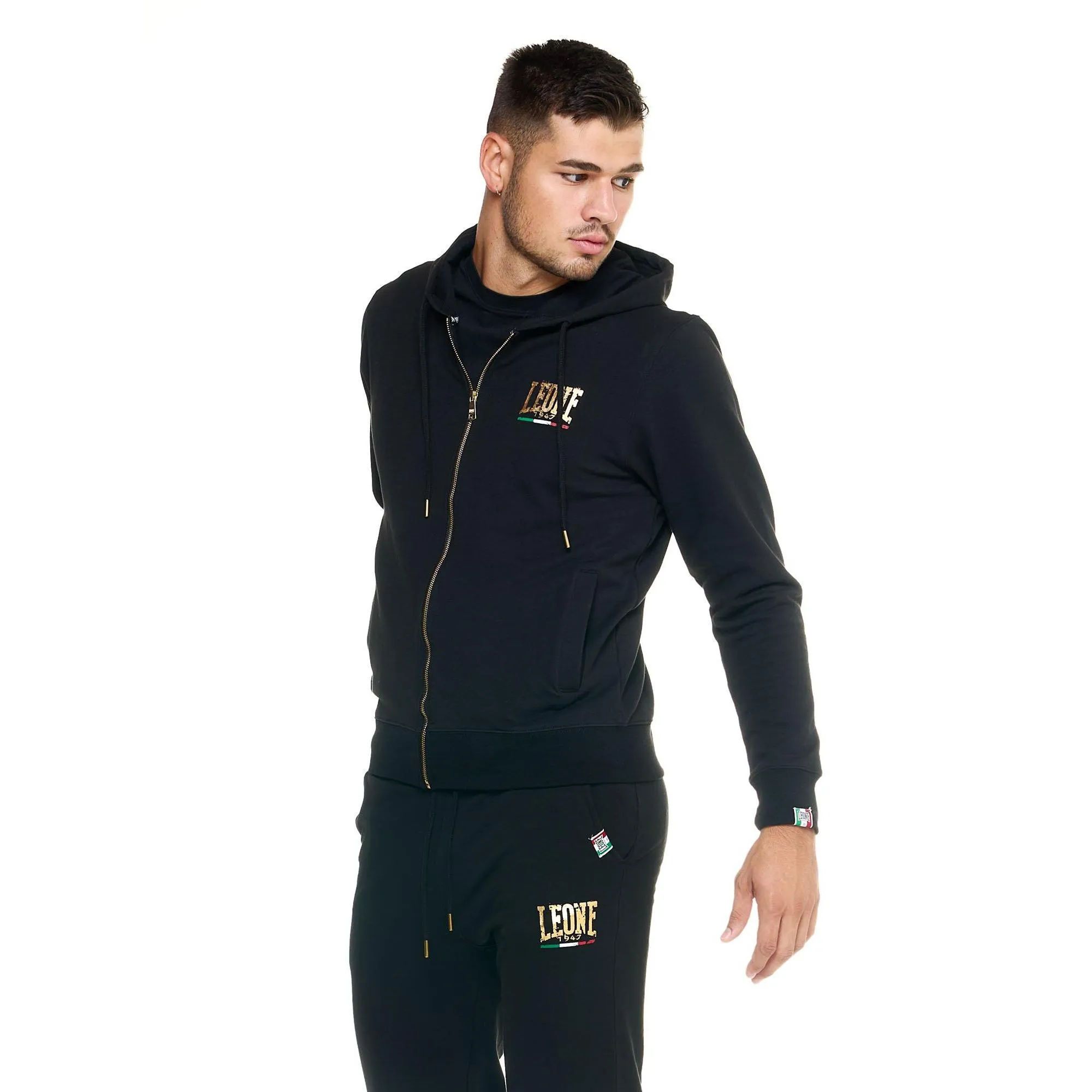 Tuta Leone uomo full zip Winter Gold