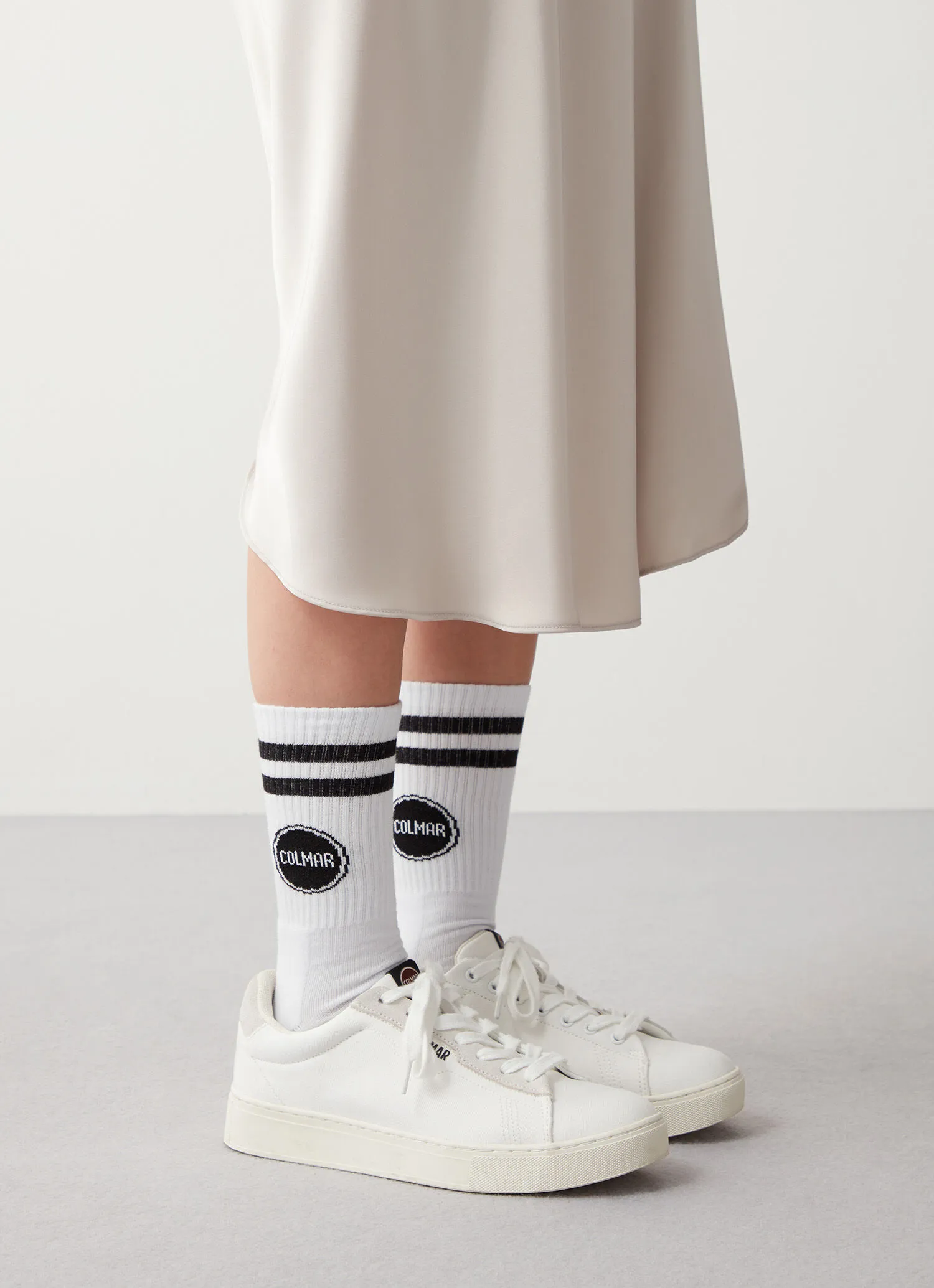 Unisex socks with jacquard logo (2 pairs)
