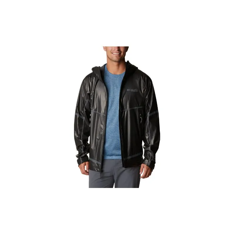 Uomo Columbia Giacca impermeabile OutDry Extreme™ Mesh (nero)