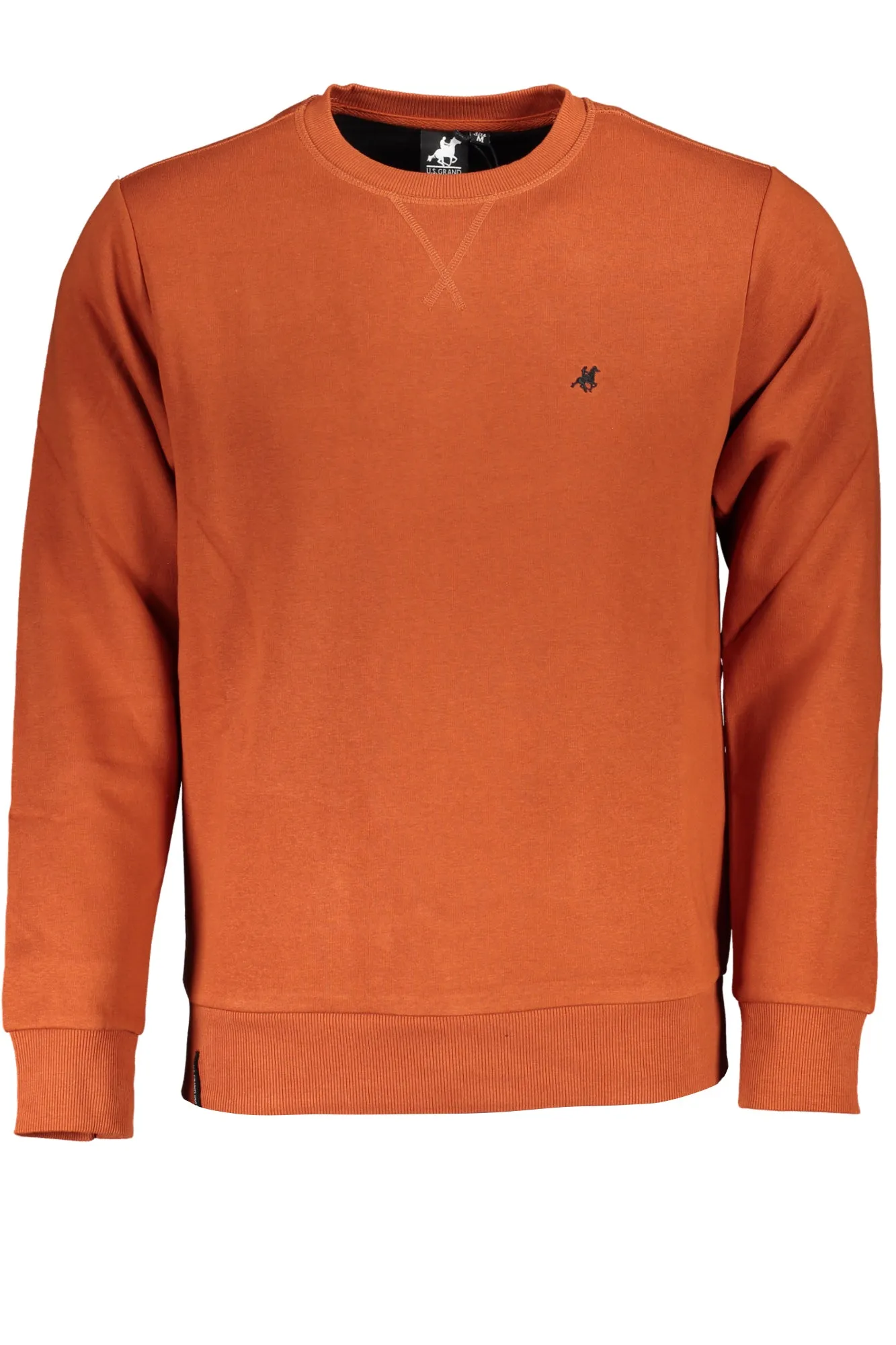 U.S. GRAND POLO FELPA SENZA ZIP UOMO BRONZO