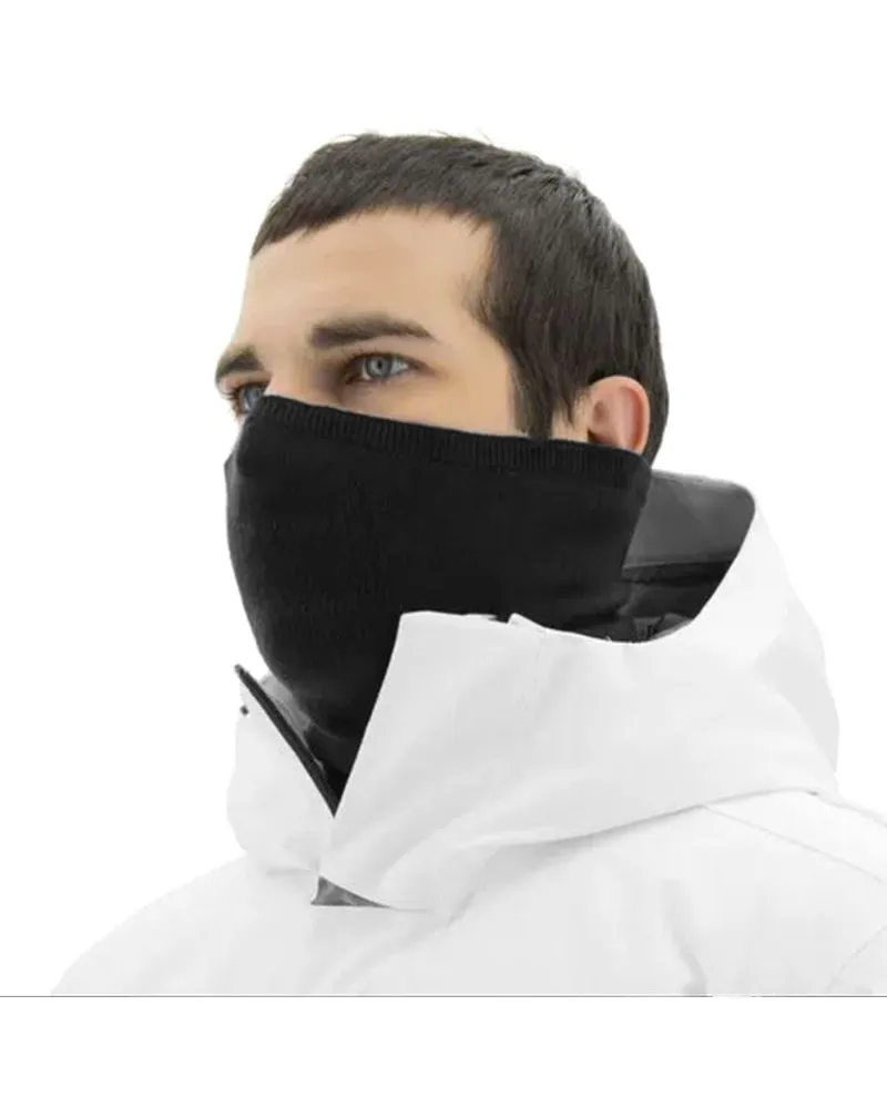 UYN Anatomic Scaldacollo/Maschera Unisex in Lana Merino, Nero (Taglia Unica)