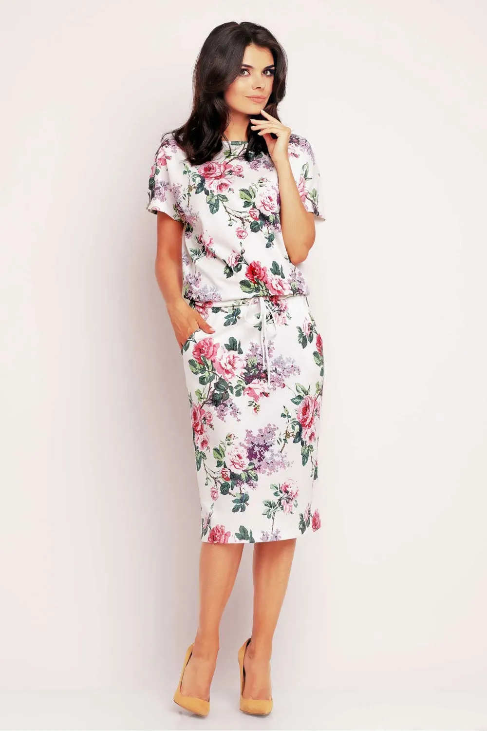 Vestito da giorno model 60138 awama
