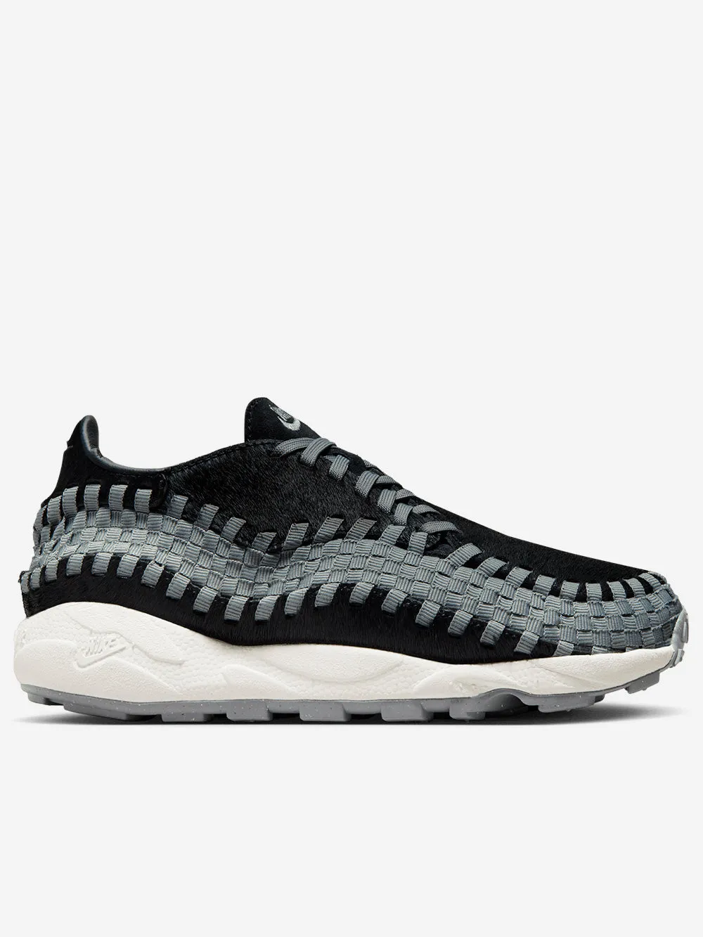 W Air Footscape Woven Black Smoke Sneakers