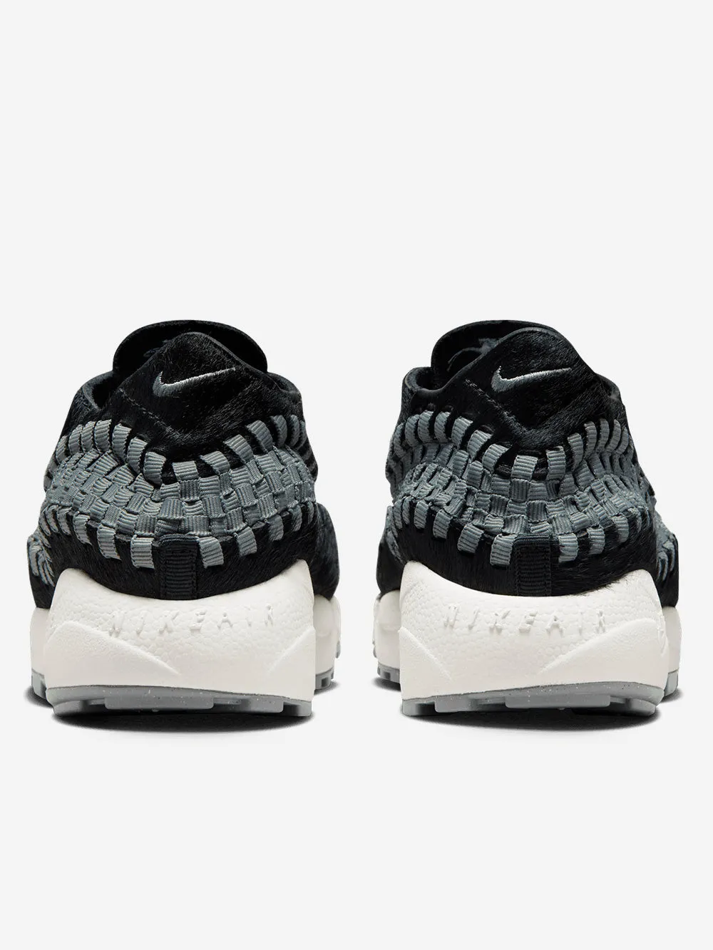 W Air Footscape Woven Black Smoke Sneakers