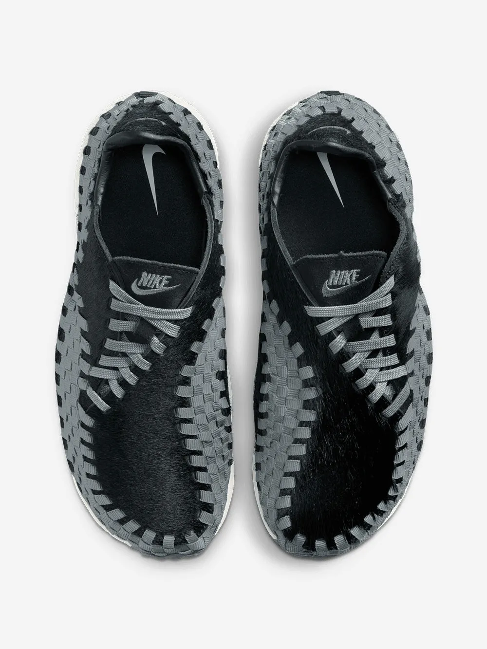 W Air Footscape Woven Black Smoke Sneakers