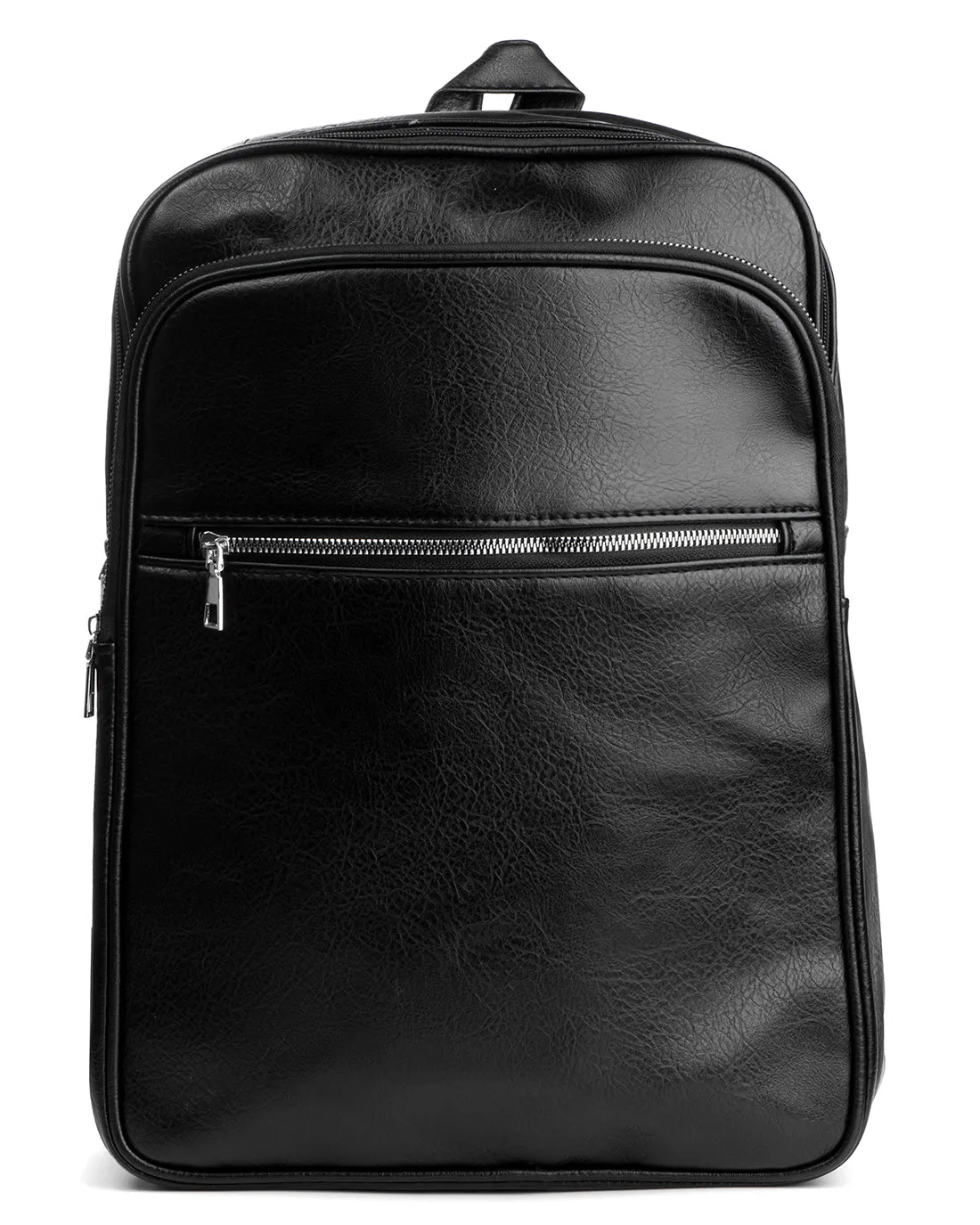 Zaino Zainetto Da Spalla Borsa Uomo Unisex Ecopelle Vintage Nero GIOSAL-ZU1103A